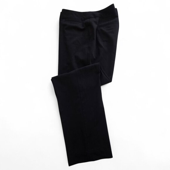 Liz Claiborne Pants - Liz Claiborne Black Straight Leg Dress Pants Size 14 Audra Style